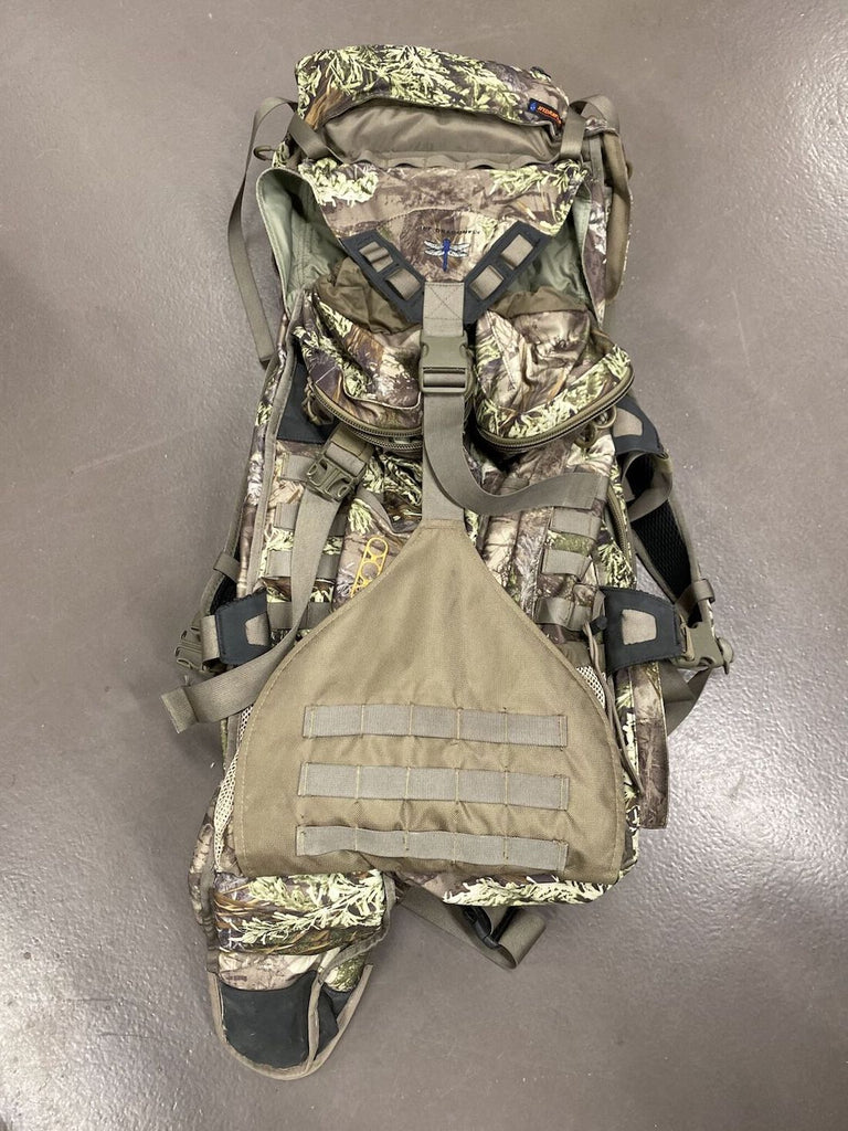 Used Eberlestock Dragonfly II + Fanny Top & Reversible Rain Cover