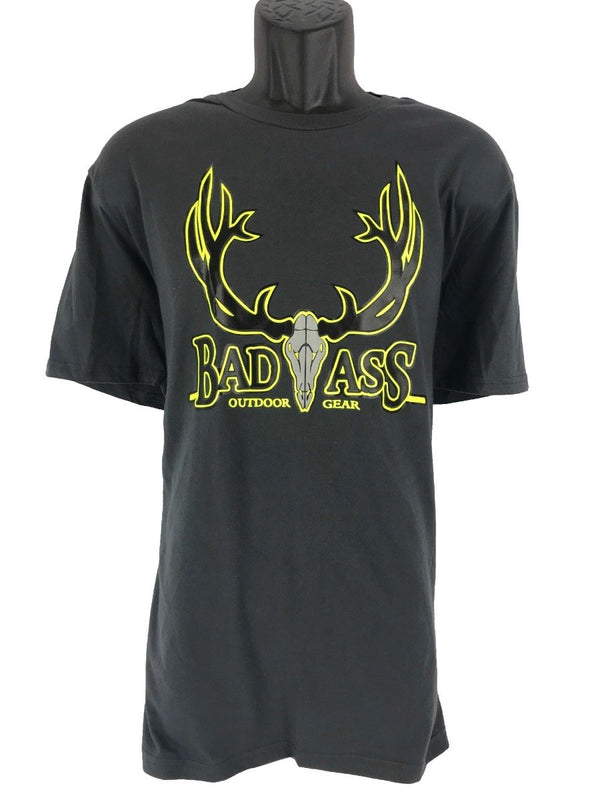 Badass Outdoor Gear Grey & Yellow Tee