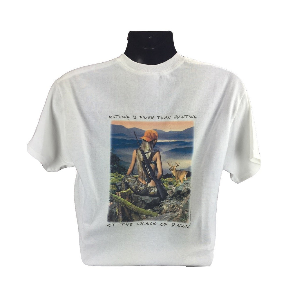 Badass Outdoor Gear Hunting at the Crack of Dawn T-Shirt