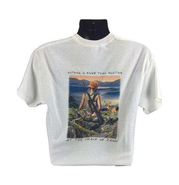 Badass Outdoor Gear Hunting at the Crack of Dawn T-Shirt