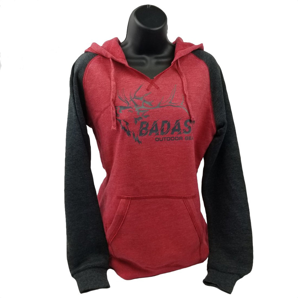 Badass Outdoor Gear's NEW Ladies Red Hoodie