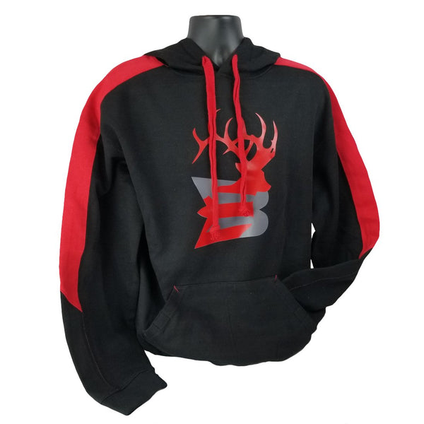 Badass Outdoor Gear Black & Red Hoodie