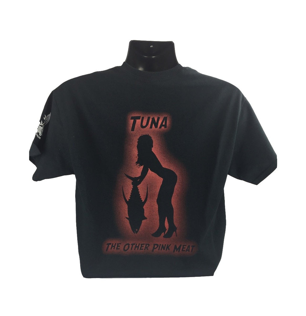 Badass Outdoor Gear Eat Tuna the other Pink Meat Funny T-Shirt