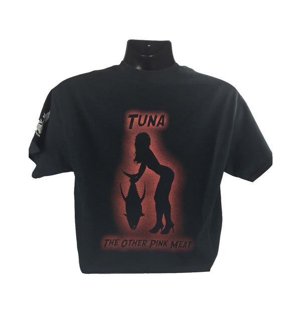 Badass Outdoor Gear Eat Tuna the other Pink Meat Funny T-Shirt